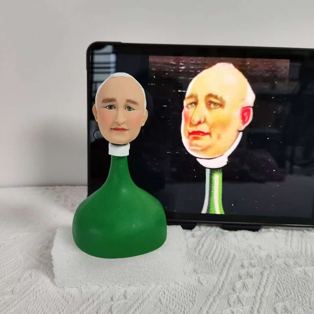 客制化人物公仔 人偶 3D人像画 似颜绘 肖像 定制 生日 纪念 礼物 - 玩偶/公仔 - 粘土 多色