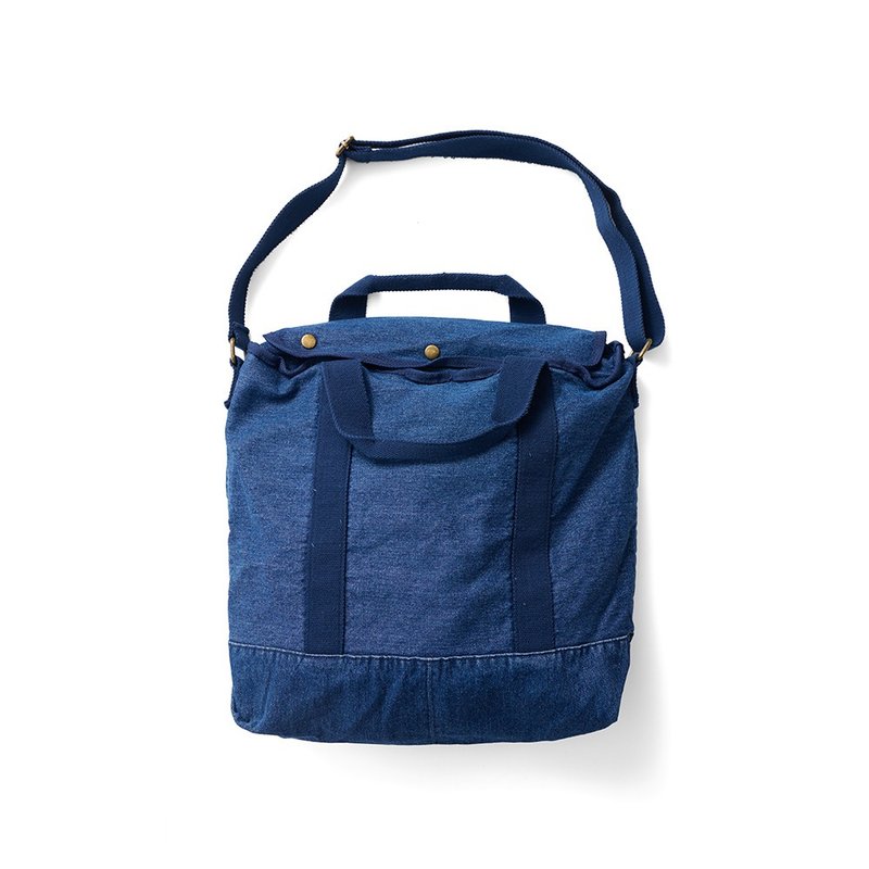 Air Force Tote Bag - 丹宁 Denim - 侧背包/斜挎包 - 棉．麻 