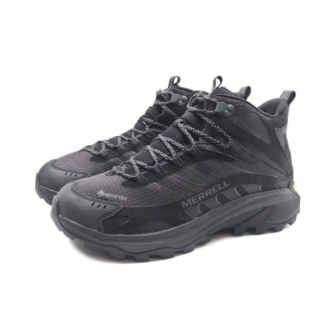 MERRELL MOAB SPEED 2 MID GORE-TEX 防水轻量登山户外高筒 男 - 黑 - 男款运动鞋/球鞋 - 防水材质 