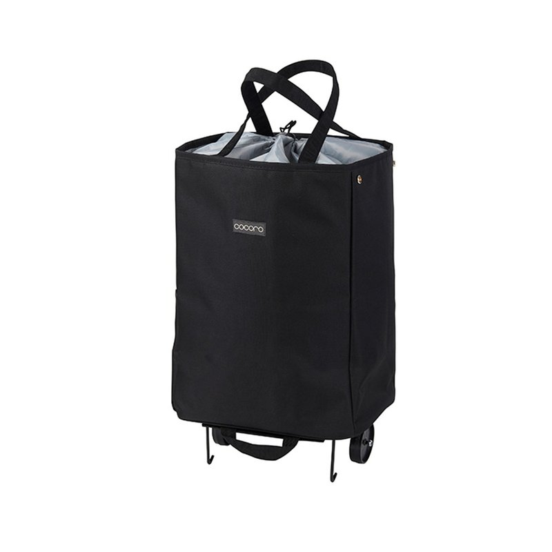 日本cocoro AVERY 轻量便携保温保冷折叠购物车-30L-多色可选 - 其他 - 聚酯纤维 黑色