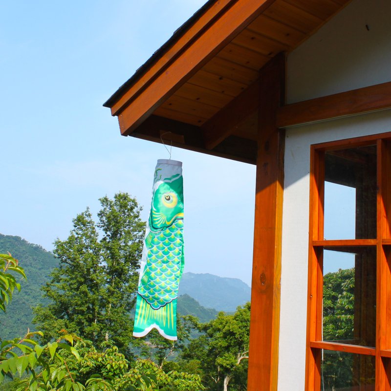 日式鲤鱼旗90CM (糸彔) - 摆饰 - 聚酯纤维 绿色