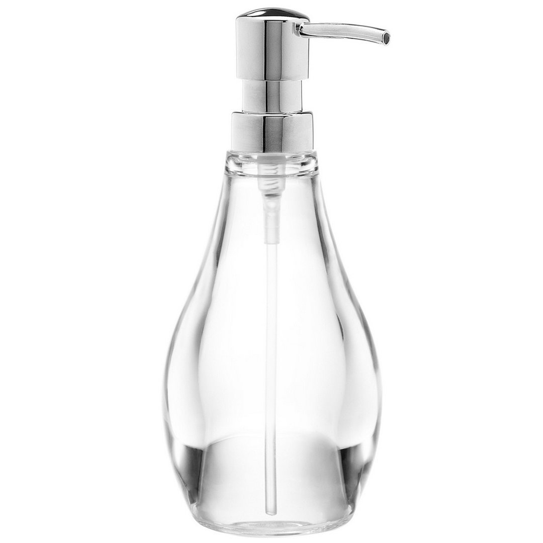 加拿大 Umbra Droplet 洗手乳罐 (晶透 280ml) | 按压瓶 - 卫浴用品 - 压克力 透明