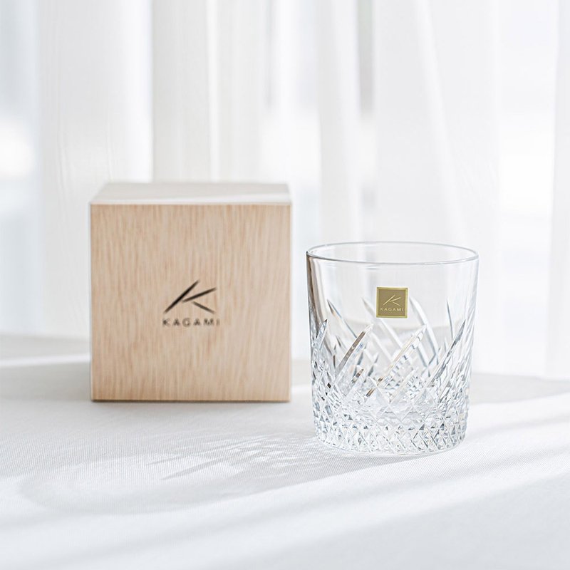 【结婚礼物】闪耀威士忌酒杯/KAGAMI - 酒杯/酒器 - 玻璃 透明