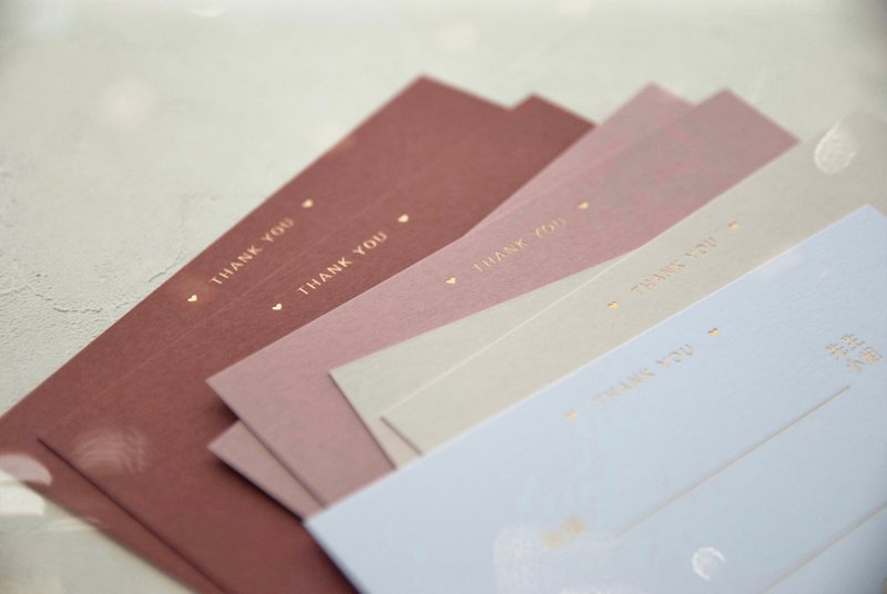 【 礼金谢卡 / 烫金 】梦幻珊瑚 - 卡片/明信片 - 纸 粉红色