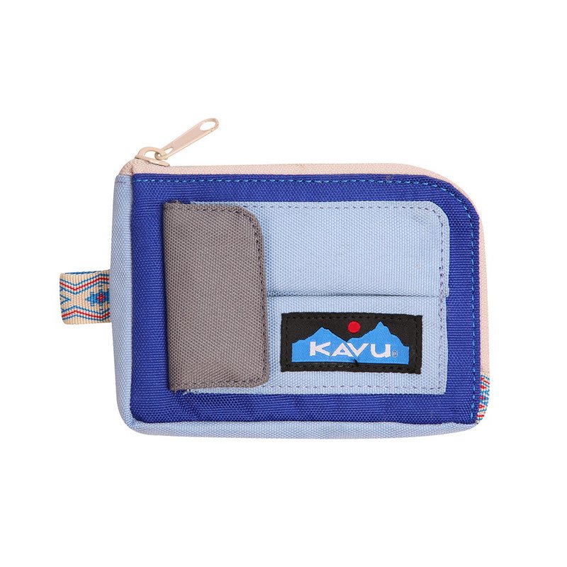 【西雅图 KAVU】Woewodski Wallet 休闲钱包 秘境溪泉 #9321 - 零钱包 - 其他材质 蓝色