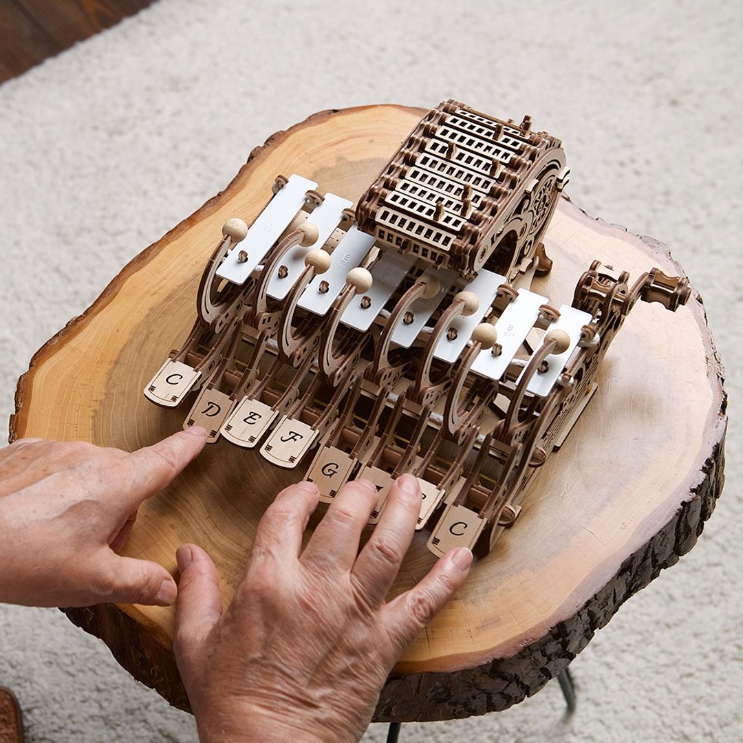 /Ugears/ 午夜的月光钟琴 - 木工/竹艺/纸艺 - 木头 