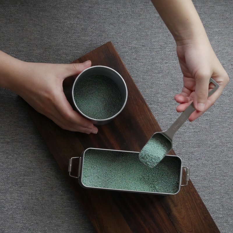 dottini点点蜡 - 抹茶半日闲 - 自由调香 x 沙感蜡烛 - 蜡烛/烛台 - 其他材质 绿色