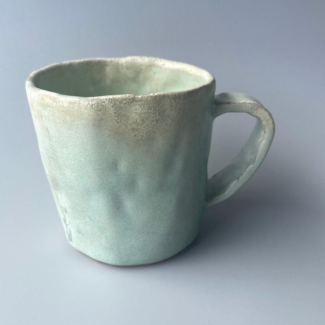 @studio_florero 绿色 马克杯 把杯 - 咖啡杯/马克杯 - 陶 绿色