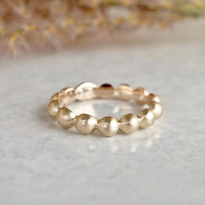 Coriander ring  R008K10 - 戒指 - 贵金属 金色