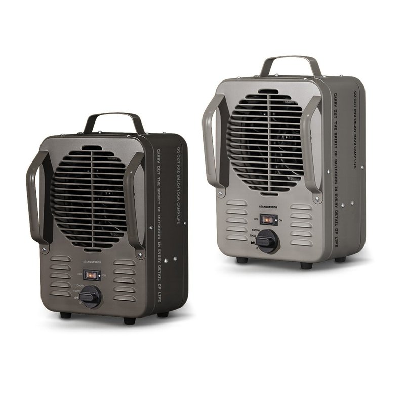 ADAMOUTDOOR 钢铁风格双功率电暖器 - 其他小家电 - 其他金属 多色