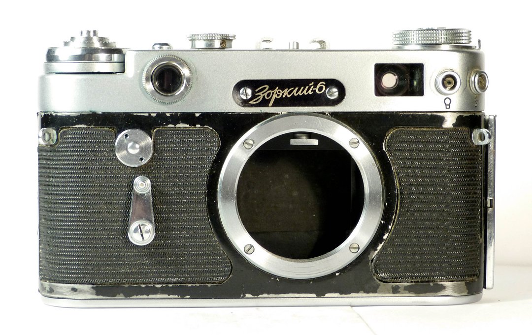 Zorki 6 body USSR rangefinder 35mm film camera KMZ M39 LTM mount - 相机 - 其他金属 银色