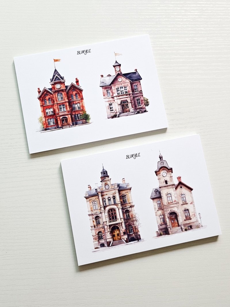 时光停驻的宿舍贴纸组 - 便条纸/标签贴 - 纸 多色