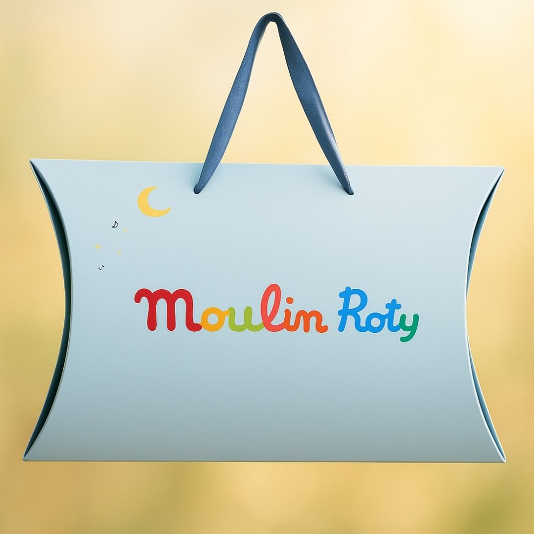 法国Moulin Roty 手提礼物包装 - 纸盒/包装盒 - 纸 多色