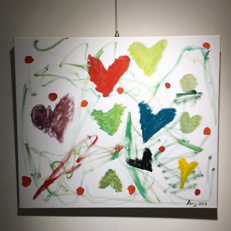 LOVE NO.5826 -Amy油画原作 - 海报/装饰画/版画 - 颜料 