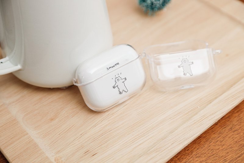 【3 MONTHS 官方代理】AIRPODS PRO壳(透明/白色) - 耳机收纳 - 塑料 多色