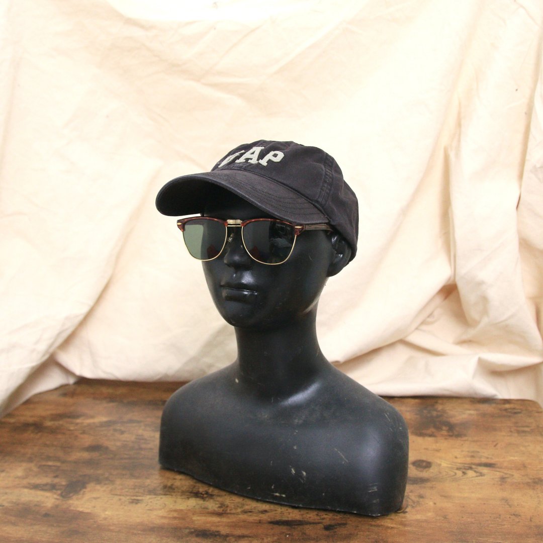 Back to Green::户外帽  复古刷色刺绣标 d-60//vintage hat - 帽子 - 棉 