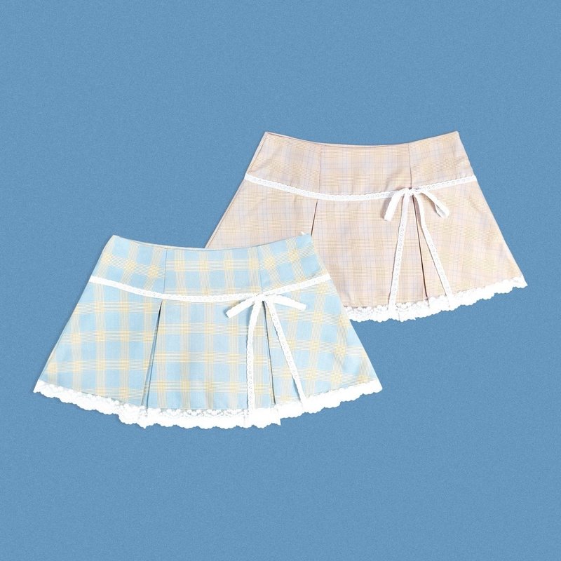 DADDYCLUB | Judy Skirt 超可爱低腰裙 - 裙子 - 其他材质 