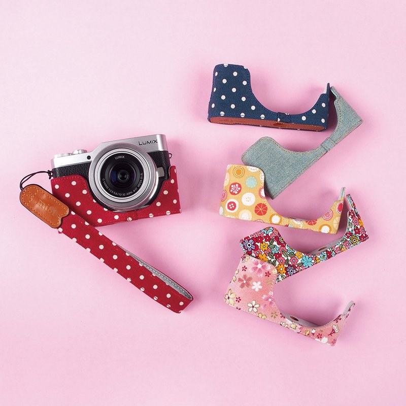 相机底座手腕绳组 Panasonic GF7/ GF8/ GF9 - 相机 - 棉．麻 多色