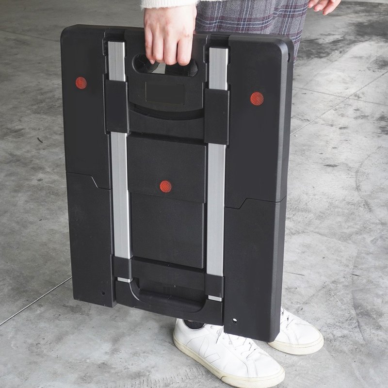 折叠式轻量手推车 好携带平板搬运车 - 其他家具 - 塑料 黑色