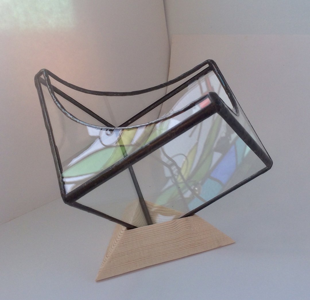玻璃镶嵌花房 Geometric Glass Container - 植栽/盆栽 - 玻璃 透明