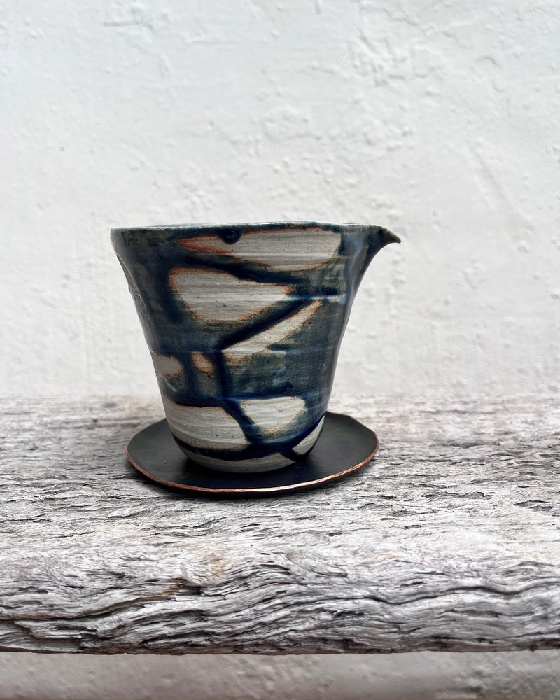 墨蓝 茶海 公道杯 二一零 | 陶器皿 - 茶具/茶杯 - 陶 蓝色