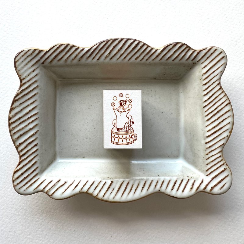 预购/ 12月底出货【小小舞台】抛球杂技 印章 - 印章/印台 - 塑料 