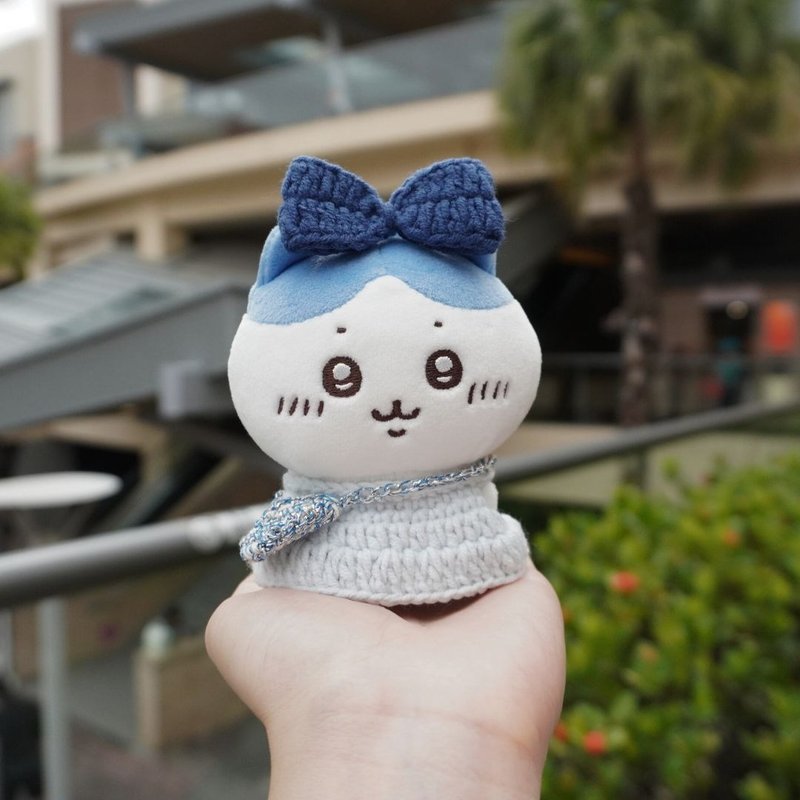 魔法少女-棉花糖苏打 娃衣 吉伊卡哇 ちいかわChiikawa 10cm适用 - 玩偶/公仔 - 棉．麻 蓝色