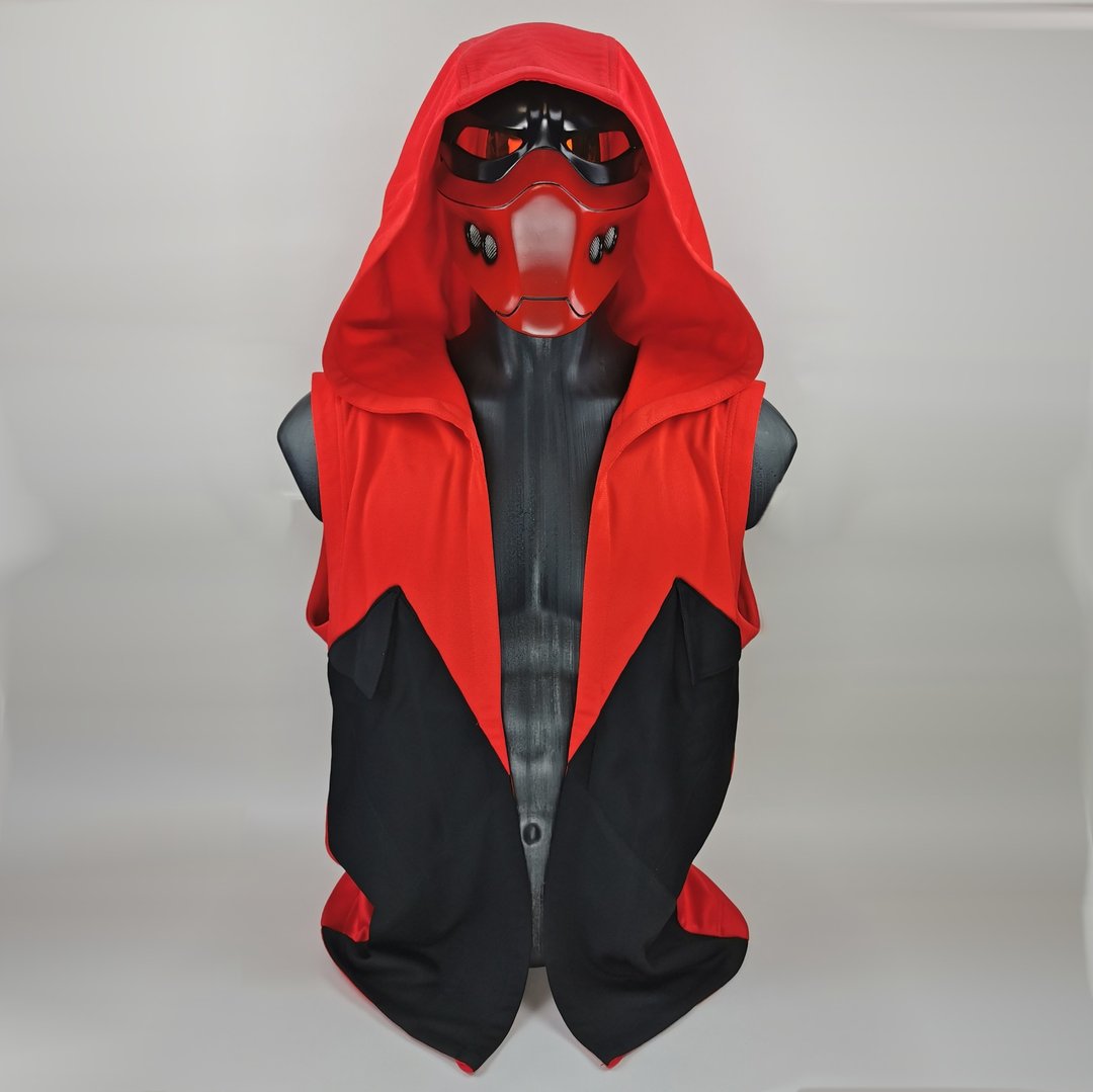 Inspired Red Hood Outlaw Jacket for Men,Superhero Costume, Halloween Costume - 男装外套 - 聚酯纤维 
