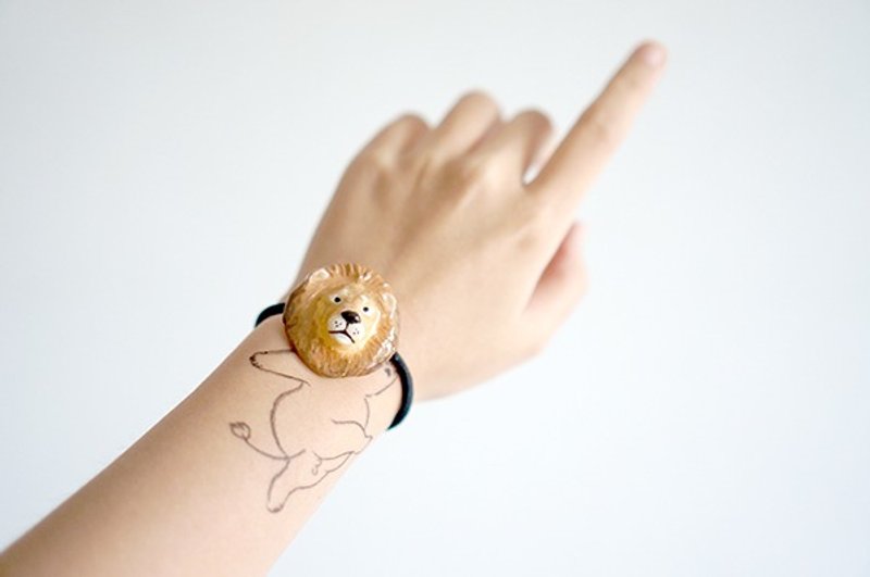 ［独角森林］大狮子髮圈／手环 - 发饰 - 纸 