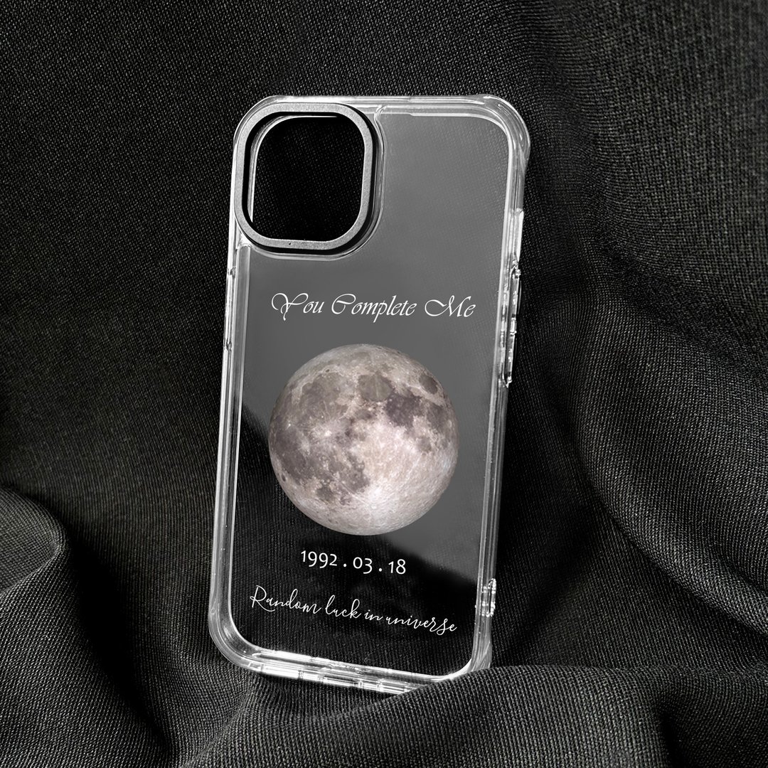 【定制】手机壳/你出生那天的月亮 - 手机壳/手机套 - 其他材质 透明