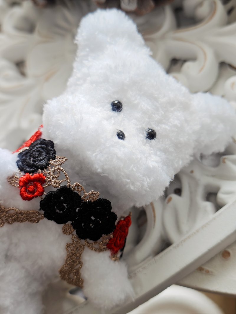 ||定制|| rose bear|| 手工制作||dog - 玩偶/公仔 - 其他材质 
