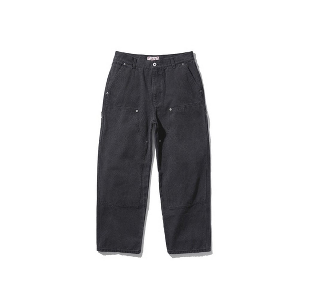 AECA Vintage Double Knee Pigment Pants双膝工作裤 - 男士长裤 - 其他材质 黑色
