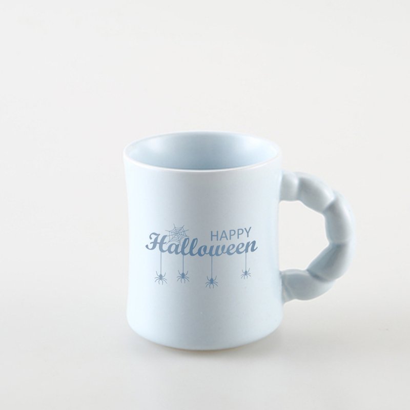 【万圣节主题】创意礼物马克杯早餐杯喝水杯家用咖啡杯  定制化 - 咖啡杯/马克杯 - 陶 蓝色