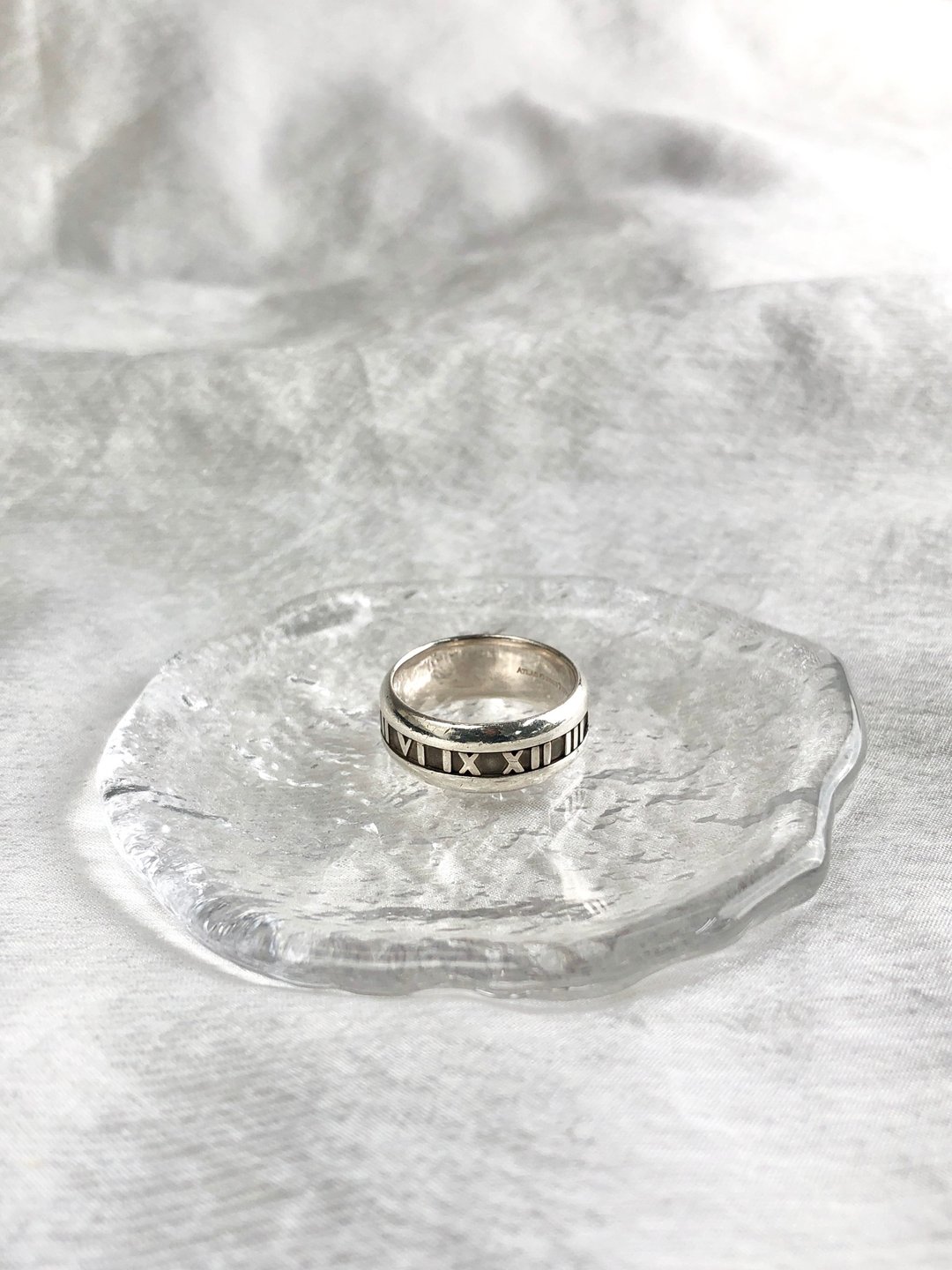 【日本直送 名牌中古包】Tiffany & Co. 蒂芙尼 Atlas 25 号 戒指 银 925 复古 经典 52zcxe - 戒指 - 纯银 银色