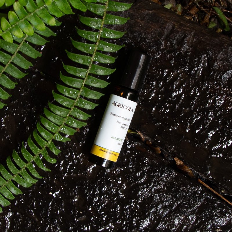 初夏茉莉滚珠精油 - 德国制造 天然复方香氛 小花茉莉精油棒 - 香薰/精油/线香 - 精油 黄色