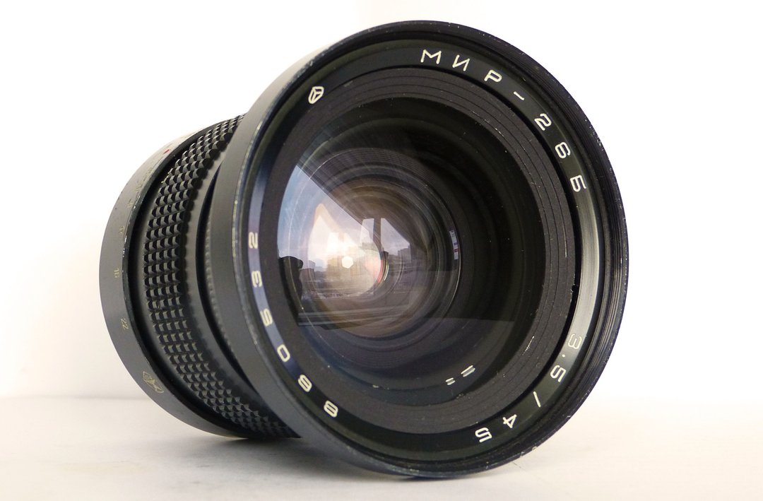 Mir-26b 3.5/45 USSR medium format wide angle lens Pentacon Six P6 Kiev 6 60 - 相机 - 其他材质 黑色