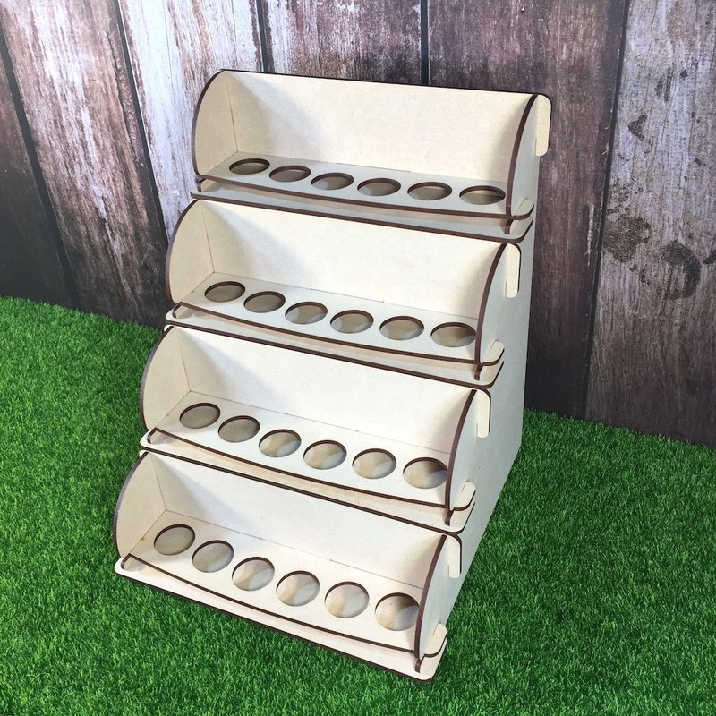 WOOXO 精油展示架 陈列架 定制 DIY 快速拆装 携带 - 香薰/精油/线香 - 木头 