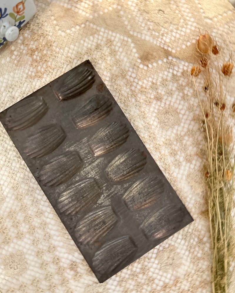 *40605-经典法国古董玛德莲蛋糕模槽 - 锅具/烤盘 - 其他金属 