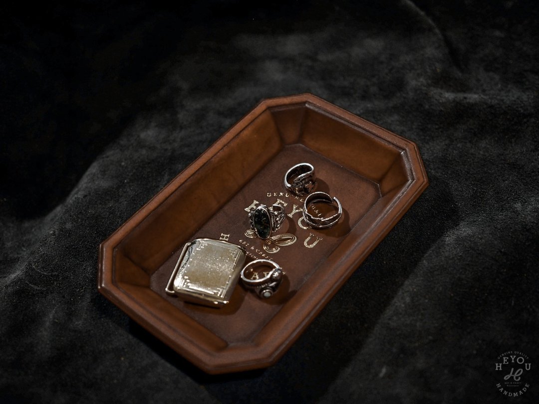 Leather Tray 皮革置物盘 - 收纳用品 - 真皮 多色