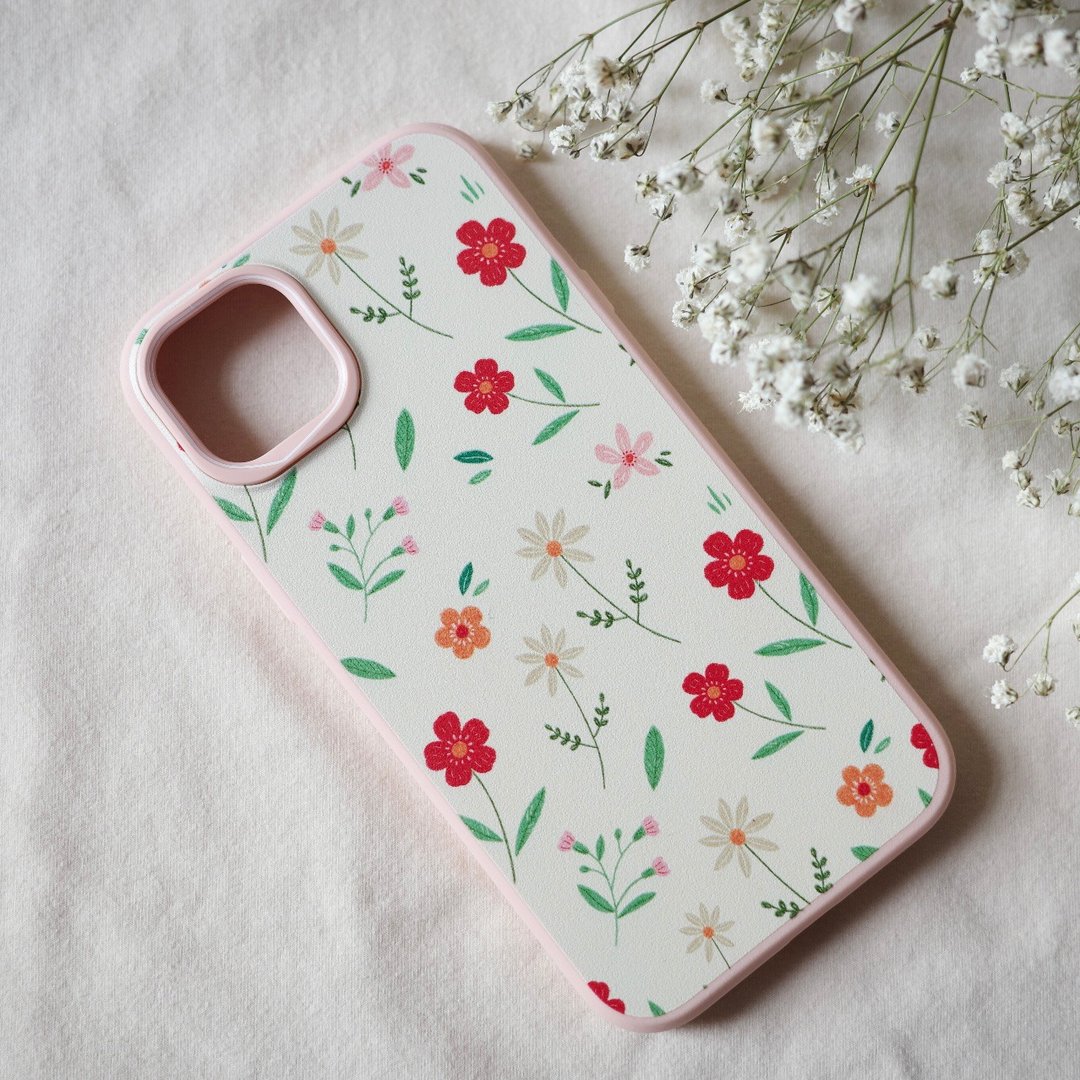 【出清】花卉纷飞 / iPhone14 Plus 手机壳 / 犀牛盾Solidsuit - 手机壳/手机套 - 塑料 粉红色