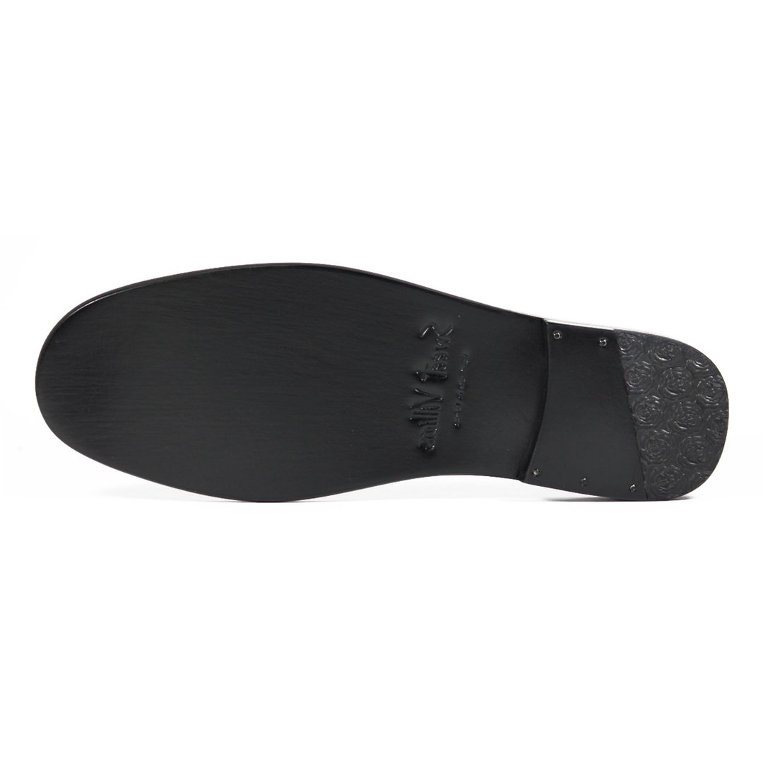 Replacing Leather Outsole 100 Black - 鞋垫/周边 - 真皮 黑色