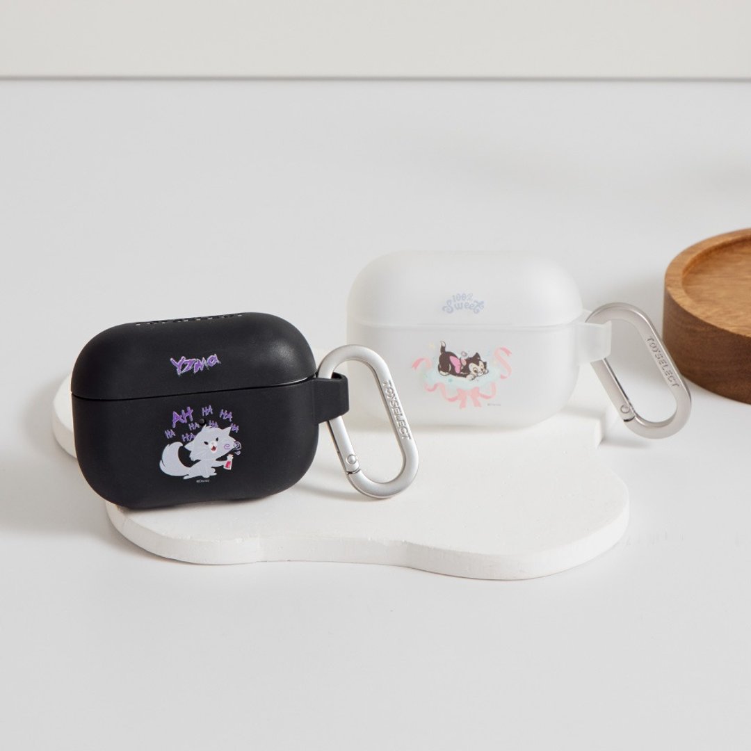 Disney Cats And Dogs-开心的费加洛款强悍防摔AirPods保护套 - 耳机收纳 - 塑料 多色