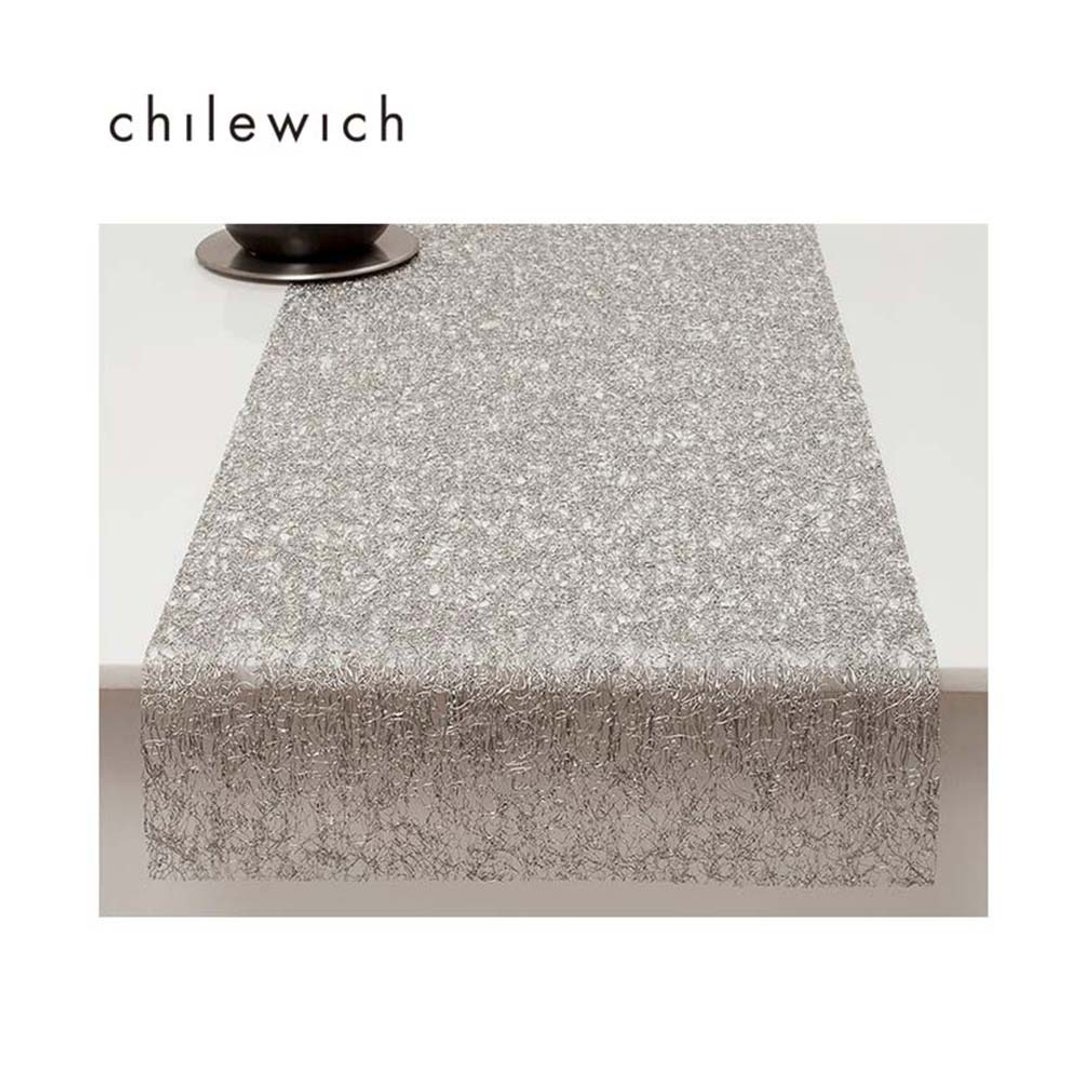 金属蕾丝 Metallic Lace 桌旗36 × 183 cm-Gold 银 - 餐垫/桌巾 - 塑料 金色