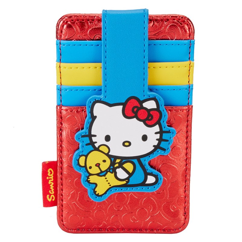Loungefly Hello Kitty 50周年经典造型卡片套 - 证件套/卡套 - 人造皮革 红色
