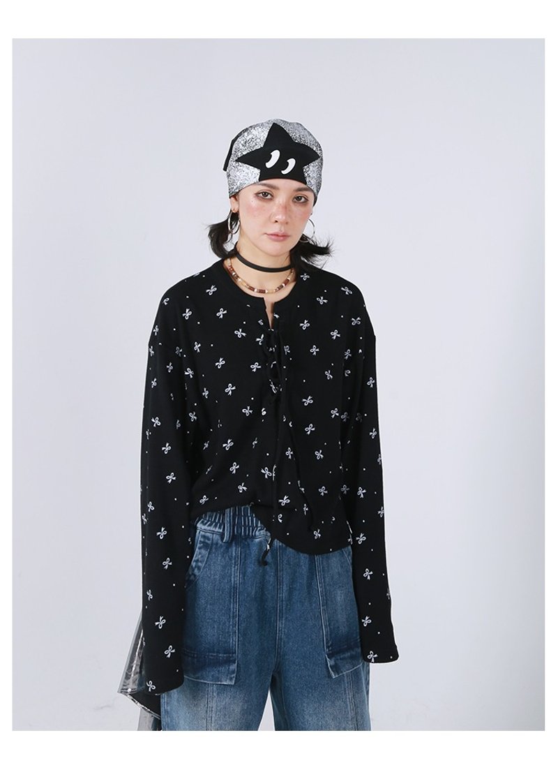 长袖T恤女修身短款内搭上衣 - 女装上衣 - 棉．麻 