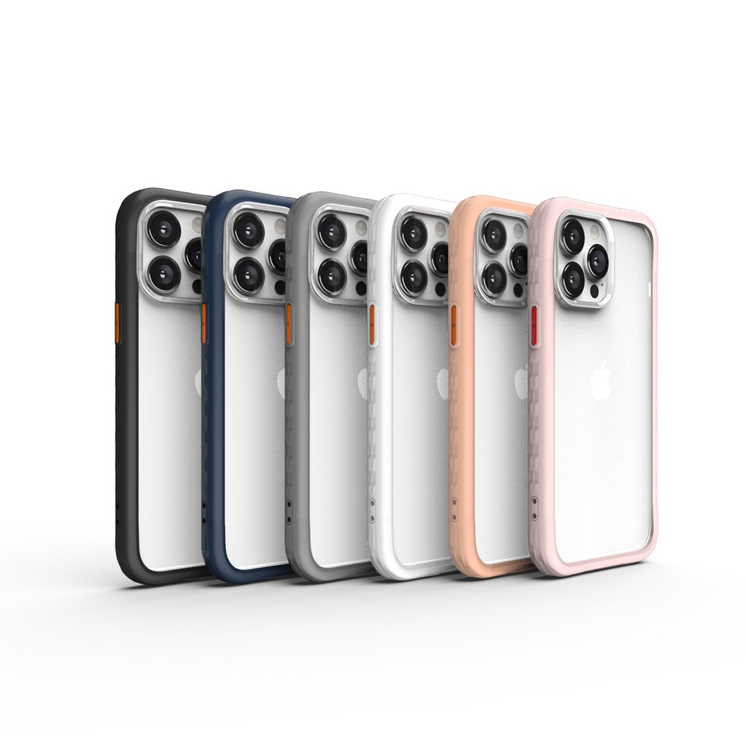 OVERDIGI iPhone 14系列 OC钻石框抗污防摔边框殻 - 手机壳/手机套 - 硅胶 
