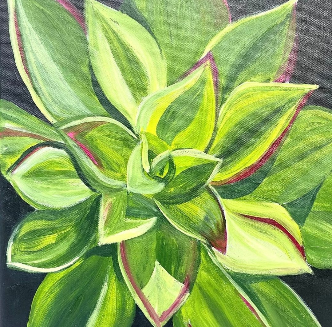 Indoor Plants Painting, Plant Wall Art,  Wall Decor, Kitchen Decor - 墙贴/壁贴 - 压克力 多色