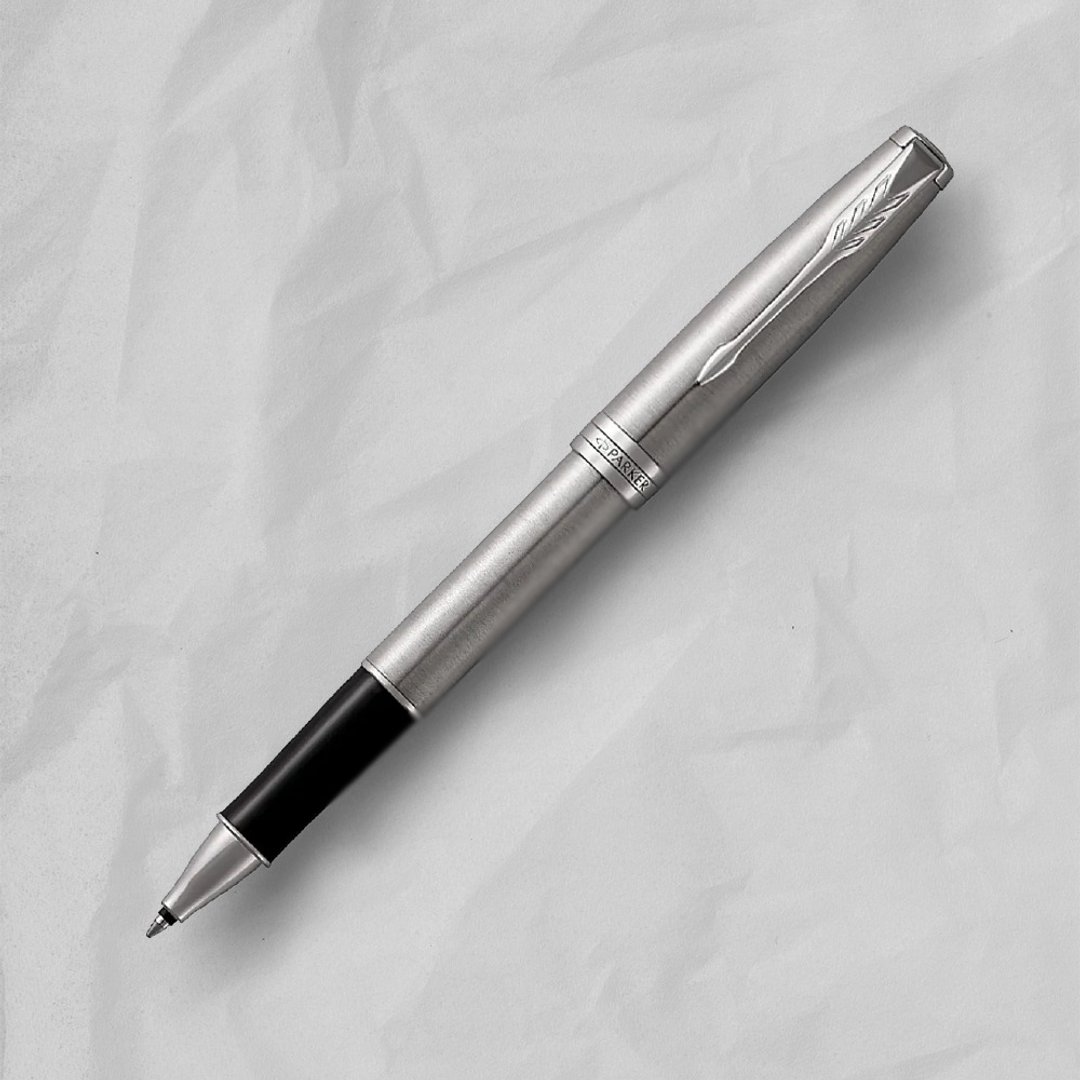 PARKER 派克 卓尔系列 钢杆白夹 钢珠笔 免费刻字 - 钢珠笔 - 其他金属 银色