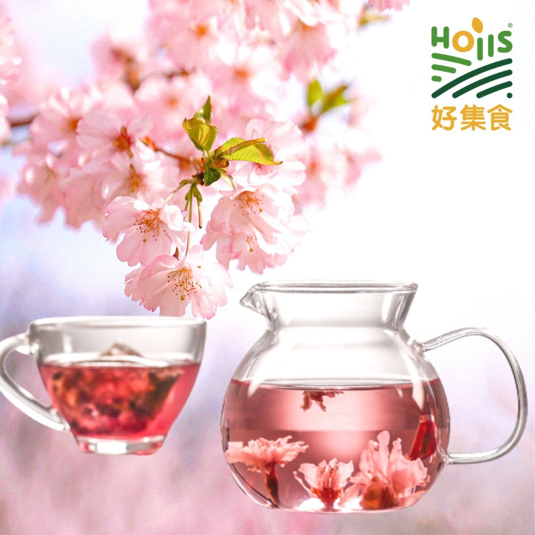 花现幸浮樱花花蕾美妍茶6入/盒【Hoiis好集食】 - 茶 - 其他材质 绿色