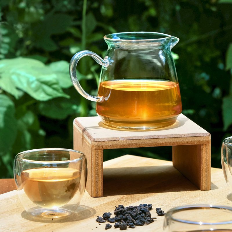 经典款圆柱形茶海(400ml) - 茶具/茶杯 - 玻璃 透明
